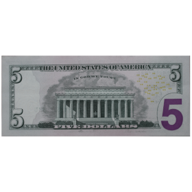 5 dolarów 2013 b usa b
